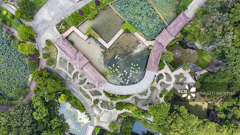 2020.9.1航拍广州莲花山公园～莲花山公园图片素材