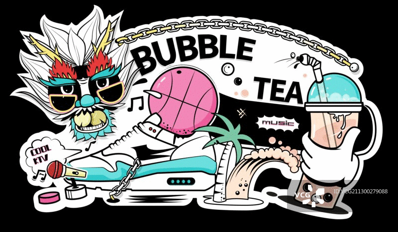 bubble tea图片素材