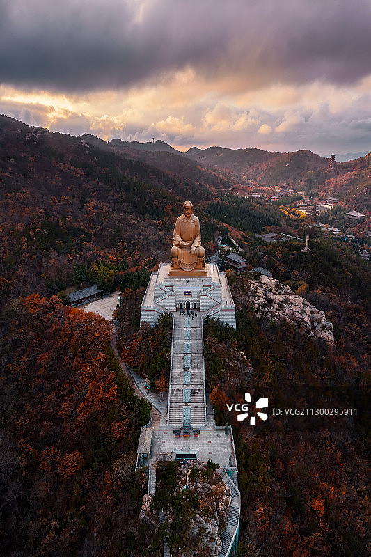 山东省荣成市赤山风景区图片素材
