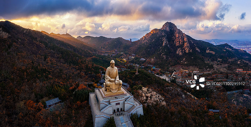 山东省荣成市赤山风景区图片素材