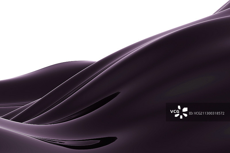 3D紫色绸缎图片素材