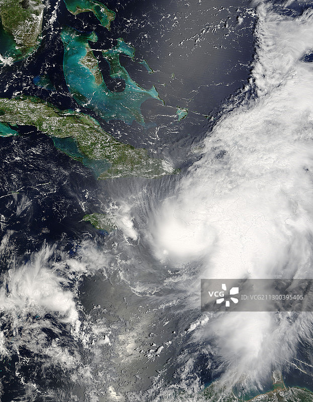飓风埃内斯托图片素材