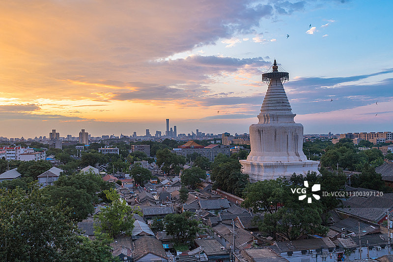 北京胡同的清晨图片素材