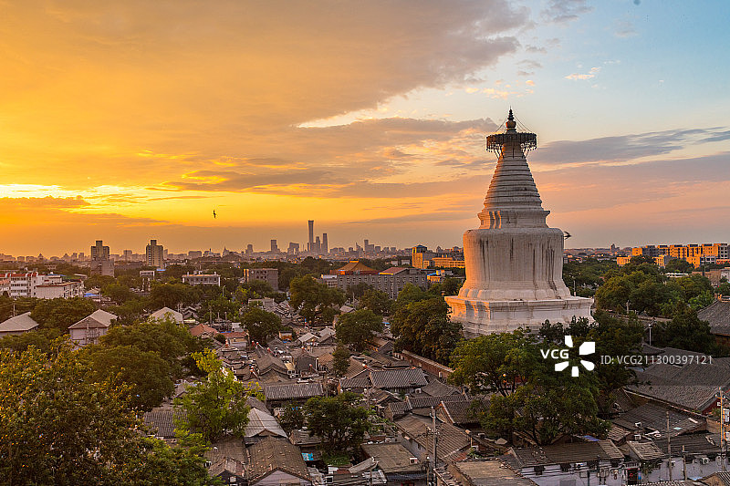 北京胡同的清晨图片素材