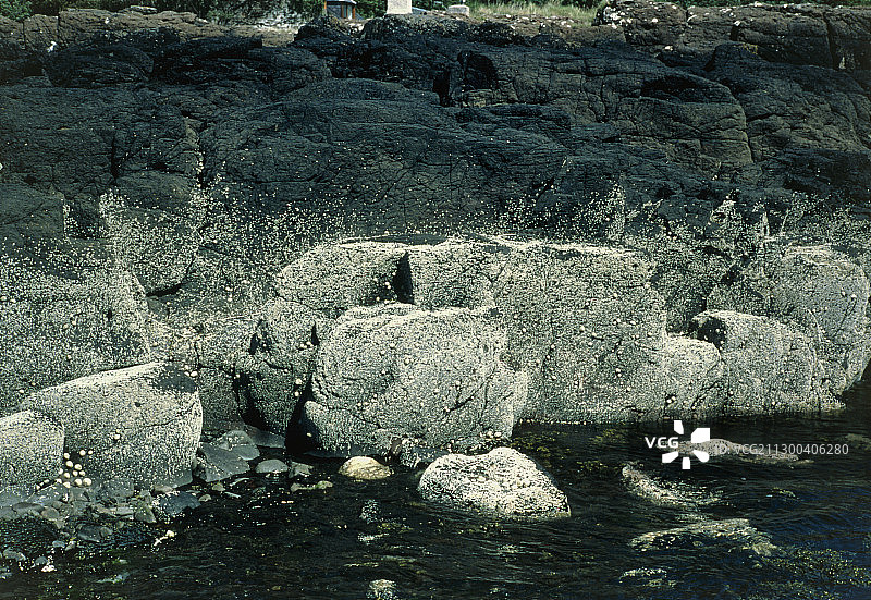 岩石海岸图片素材