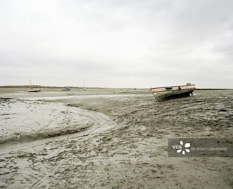 英格兰诺福克退潮图片素材