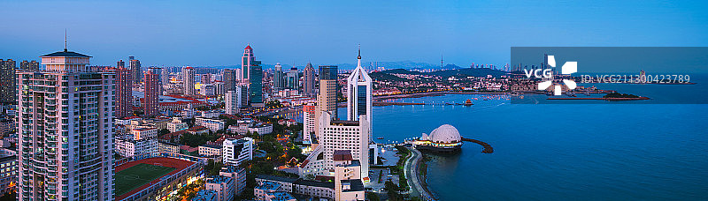 青岛前海一线图片素材