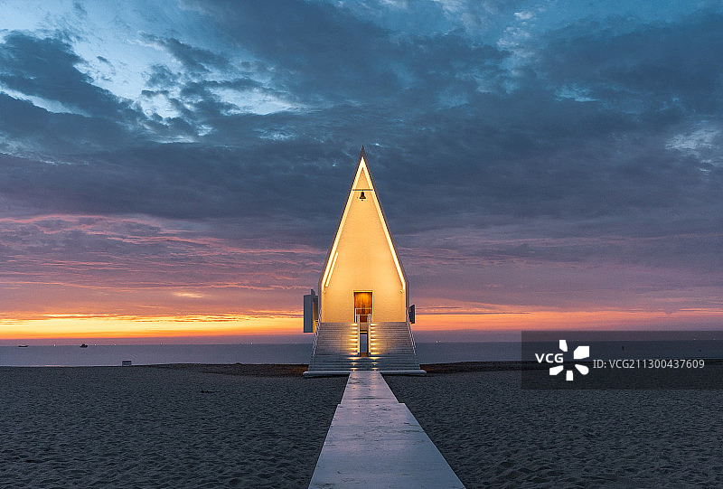 阿那亚礼堂图片素材