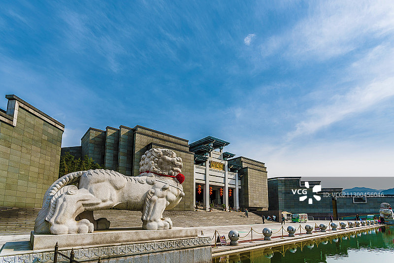 池州九华山大愿文化园图片素材