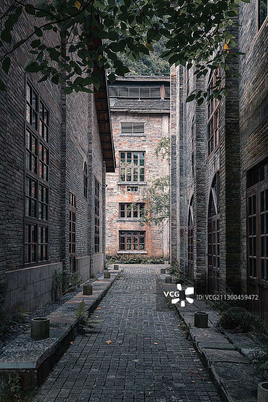 老厂房建筑图片素材