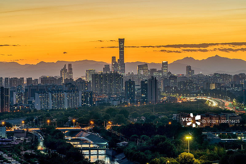 远望国贸区图片素材