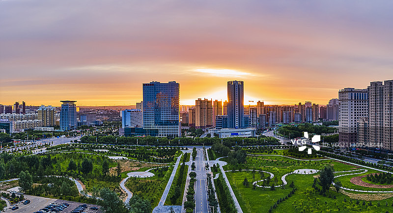 塞上驼城，大美榆林图片素材