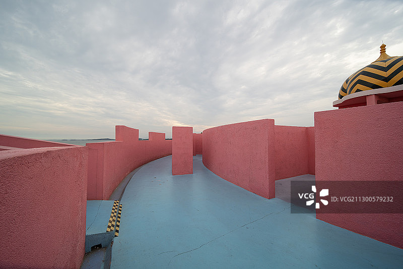 厦门火山岛纪念碑谷博物馆图片素材