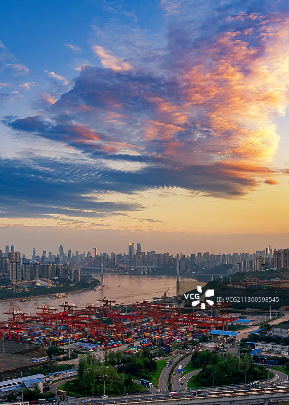 寸滩港图片素材