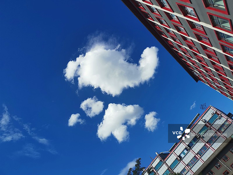 北京秋天的蓝天图片素材