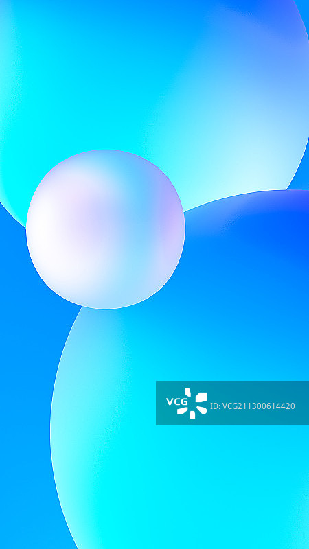 3D渲染抽象几何图形渐变背景壁纸图片素材