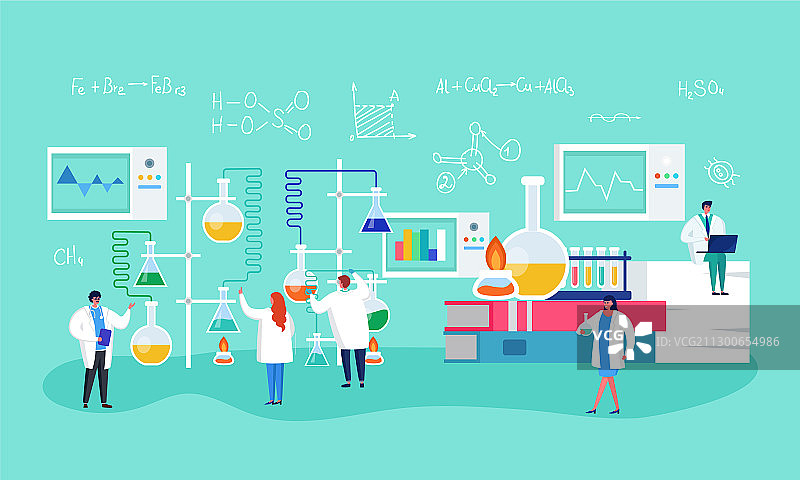 创新实验室疫苗研究图片素材
