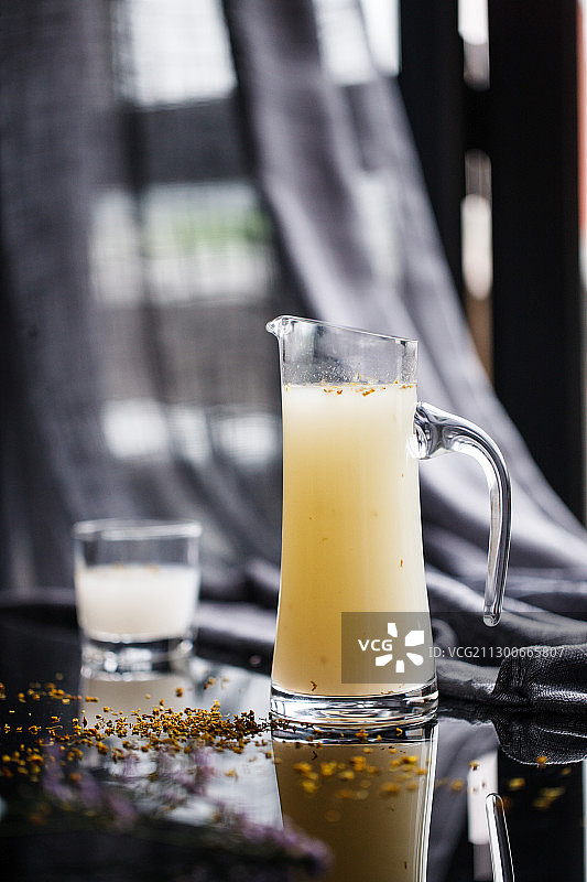 桂花米酒饮品图片素材