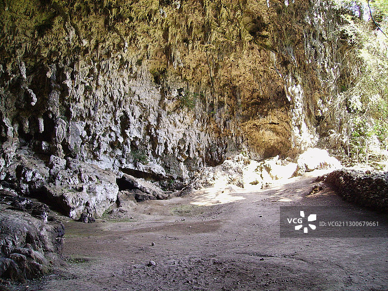 印度尼西亚弗洛勒斯岛梁布亚洞图片素材