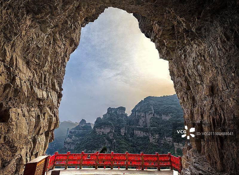 中国，河北省，承德市，兴隆县，兴隆山图片素材