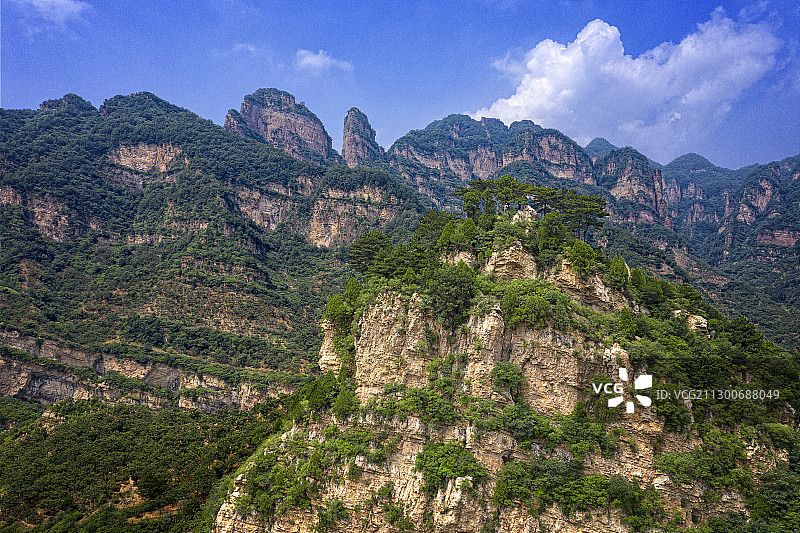 中国，河北省，承德市，兴隆县，兴隆山图片素材