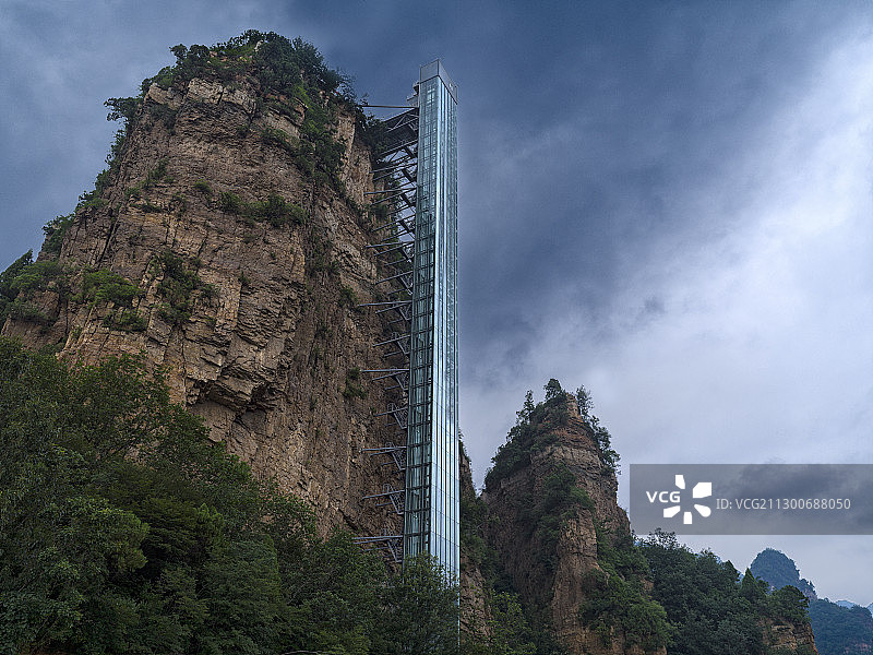 中国，河北省，承德市，兴隆县，兴隆山图片素材