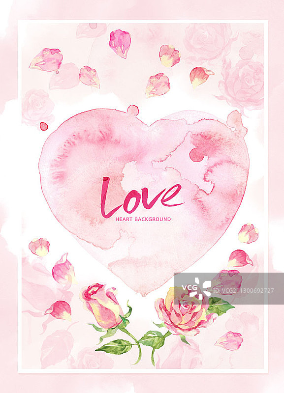 玫瑰背景图片素材