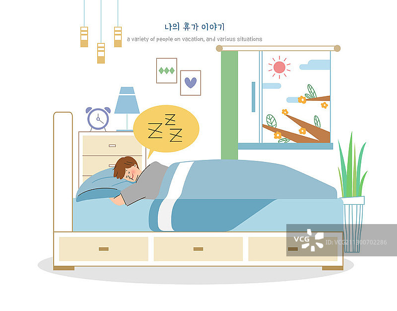 睡过头的男人图片素材