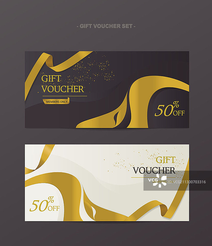 礼券证书礼品套装图片素材