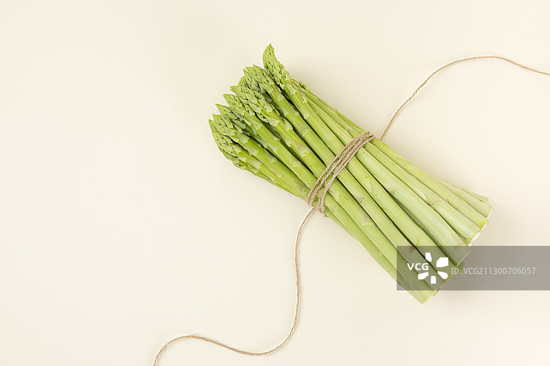 新鲜绿色芦笋特写046图片素材