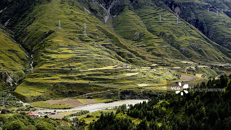 中国甘孜炉霍风光图片素材