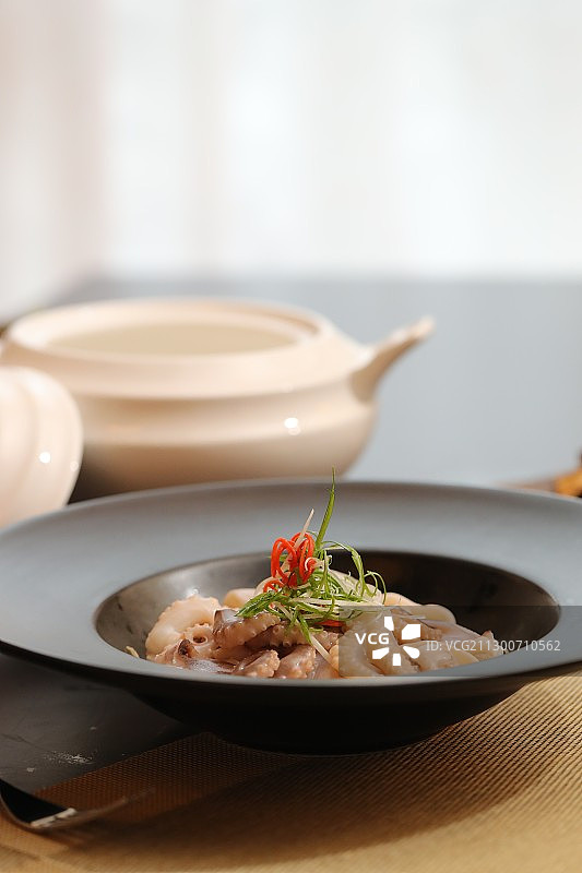 白灼八抓鱼图片素材