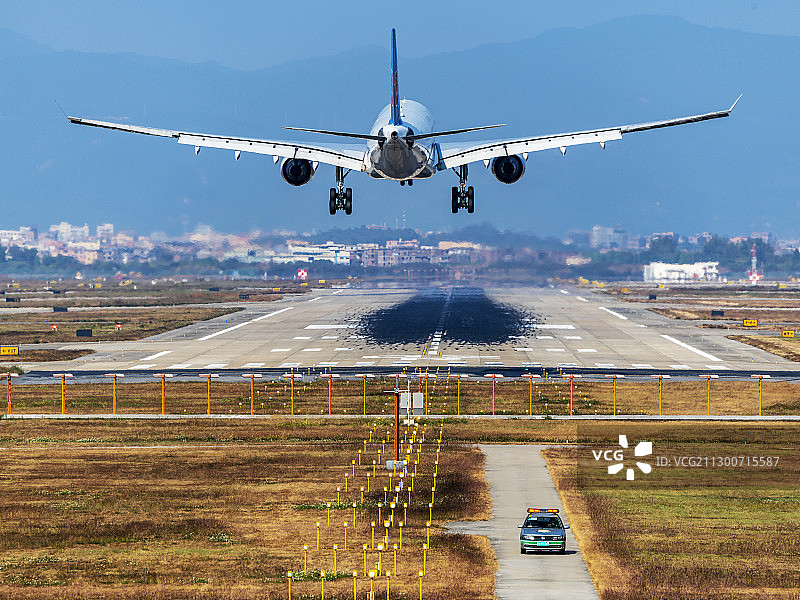 准备着陆图片素材