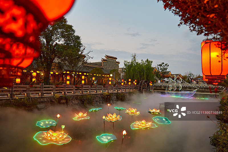 芜湖鸠兹古镇图片素材