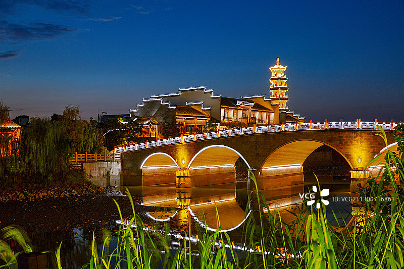 芜湖鸠兹古镇图片素材