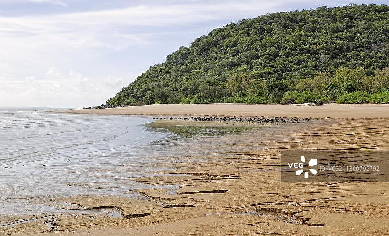 澳大利亚昆士兰州磁岛西点沙滩图片素材