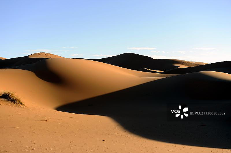 摩洛哥撒哈拉沙漠沙丘图片素材