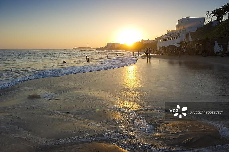 卡诺斯德梅卡，科斯塔德拉卢兹，安达卢西亚，西班牙，欧洲图片素材