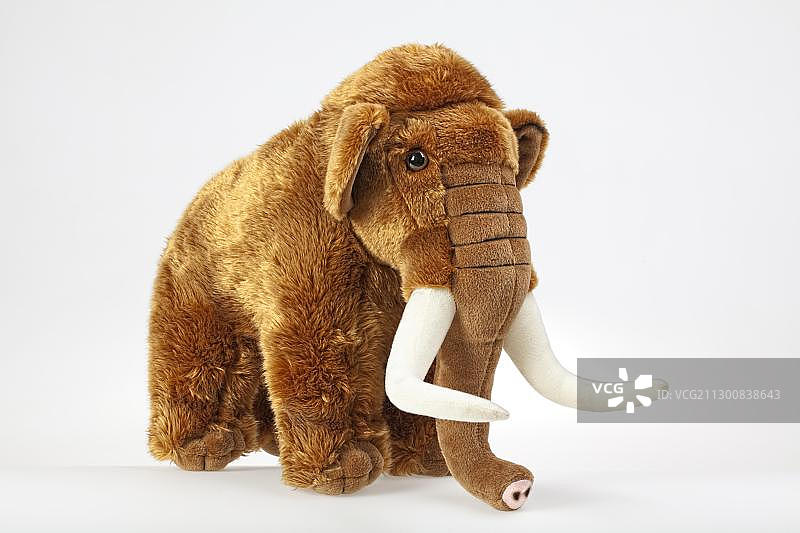 猛犸毛绒玩具图片素材