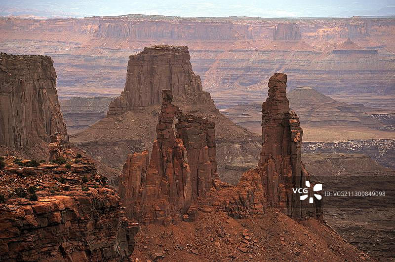 拱门景观，峡谷地国家公园，犹他州，美国图片素材