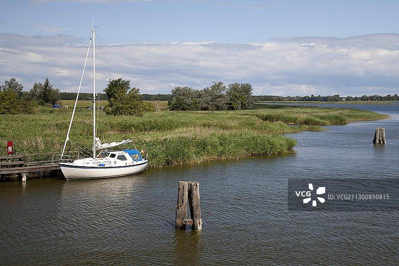 德国梅克伦堡-西波美拉尼亚巴特博登河口图片素材