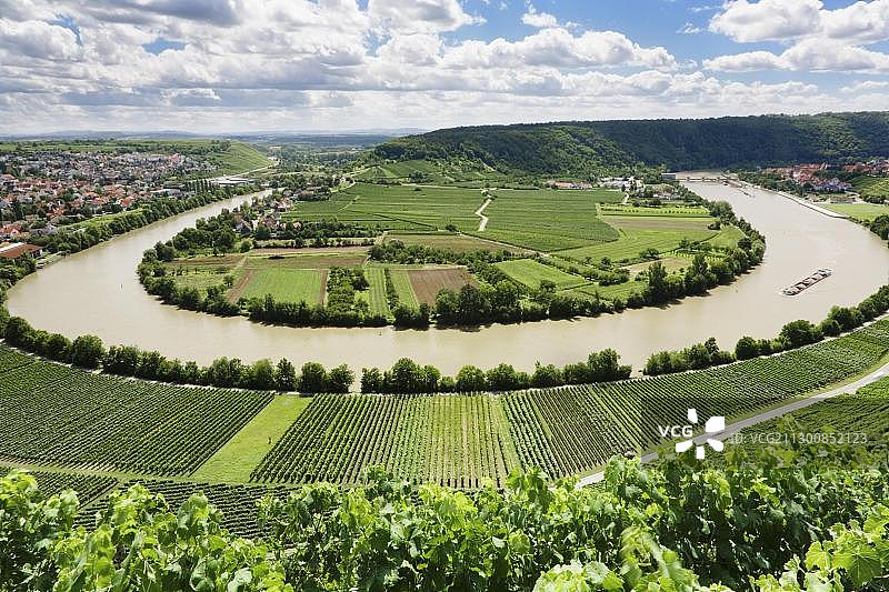 德国巴登-符腾堡州内卡河畔蒙德尔斯海姆图片素材