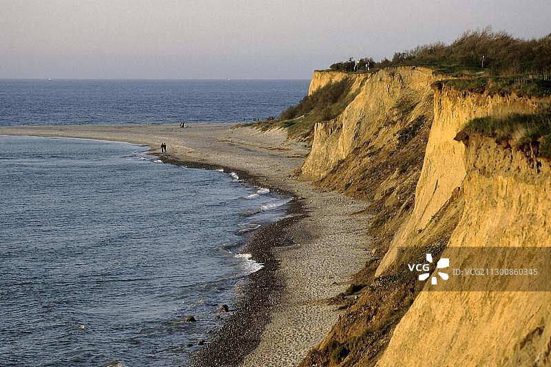 德国梅克伦堡-前波美拉尼亚州波罗的海沿岸的克利夫兰沙丘图片素材