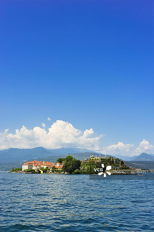 贝拉岛，博罗梅安群岛，斯特雷萨，马焦雷湖，皮埃蒙特，意大利，欧洲图片素材