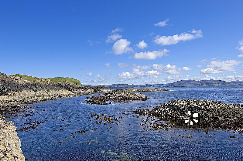 英国苏格兰Staffa自然保护区图片素材