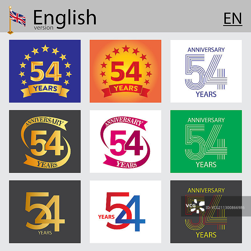 54套数字模板图片素材