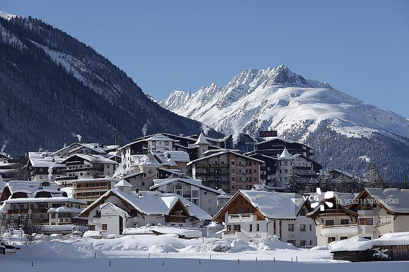 奥地利蒂罗尔州帕兹瑙恩山谷伊施格尔图片素材