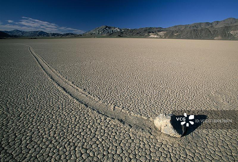 美国加州死亡谷赛道图片素材