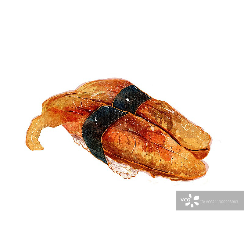 美食——鳗鱼寿司图片素材