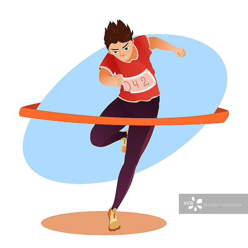 跑步的运动员图片素材